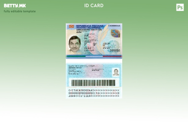 Модерен стил Италија ID ( – сегашен) шаблон